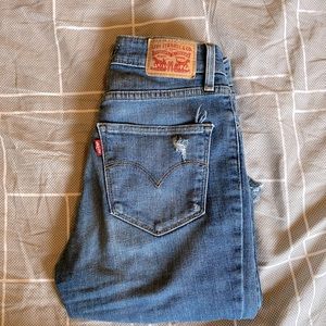 High rise Levi’s Jeans